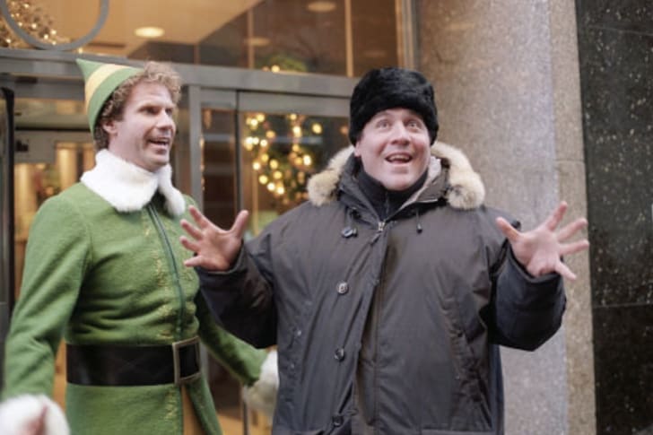 Will Ferrell and Jon Favreau.